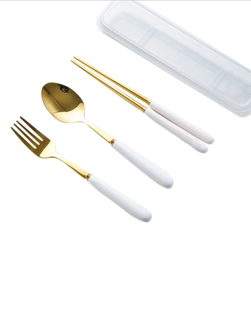 Custom Logo Convenient and environmentally friendly tableware three-piece set | Premium Corporate Gifts and Promotional Gifts