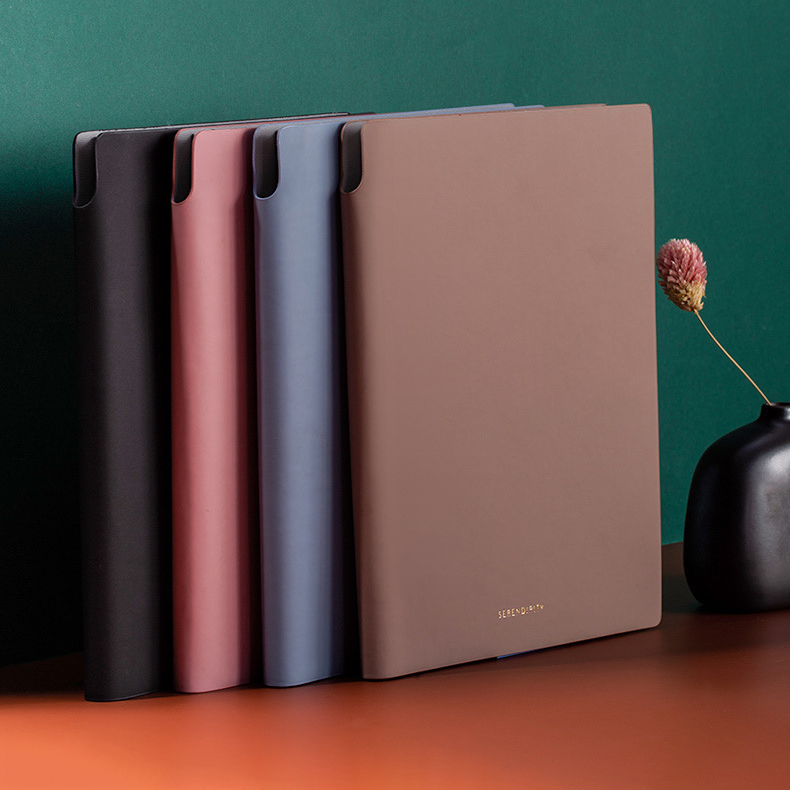 Custom Logo Thickened Leather Office Notebook | Premium Corporate Gifts and Promotional Gifts