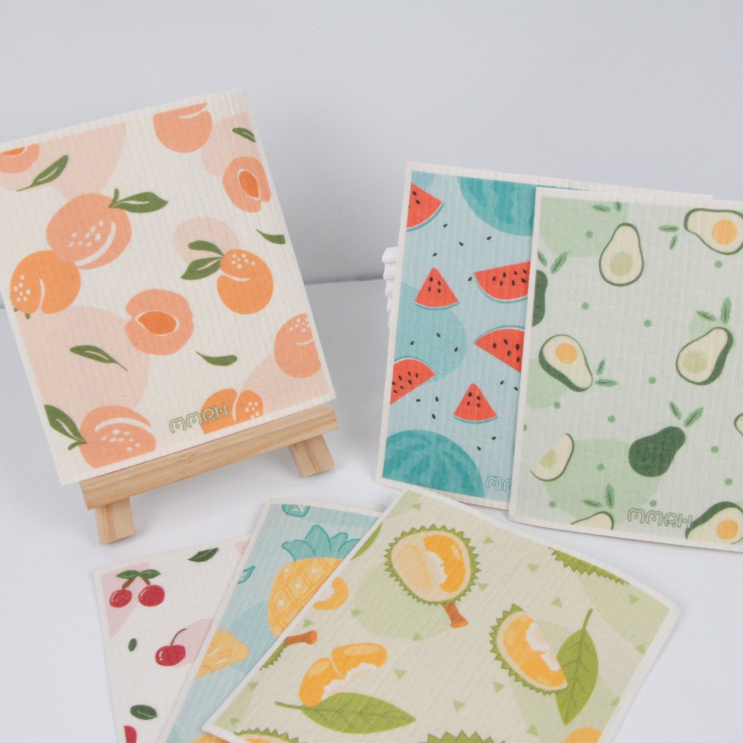 Custom Logo Wood Pulp Cotton Dishwashing Rag | Premium Corporate Gifts and Custom Gifts