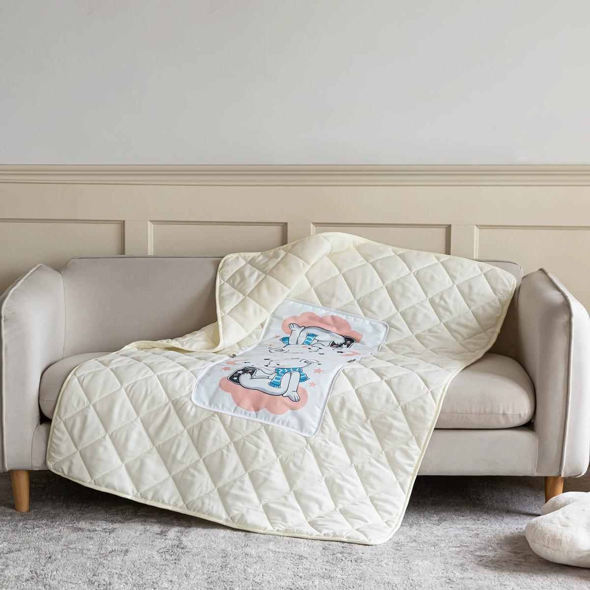 Custom Logo Dual-purpose pillow quilt | Premium Corporate Gifts and Promotional Gifts