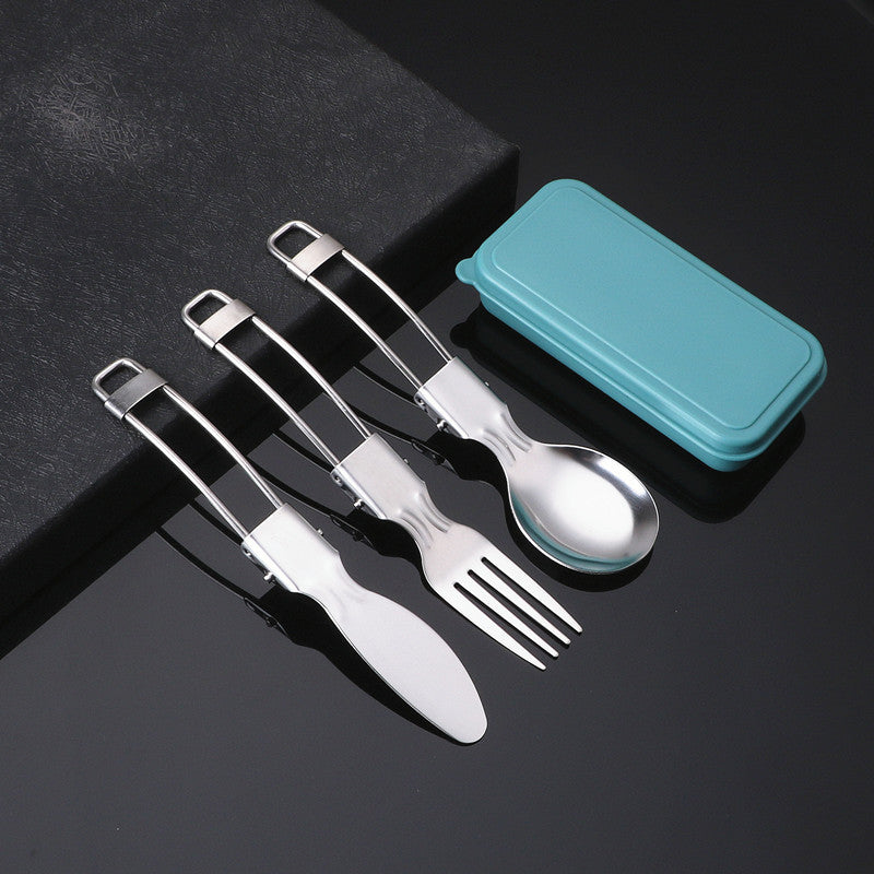 Custom Logo Eco-friendly Wheat Box Folding Stainless Steel Cutlery Cover | Premium Corporate Gifts and Promotional Gifts